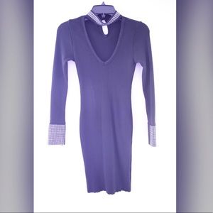 Black long sleeve fashion nova dress